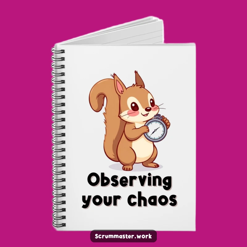 Funny Squirrel Notebook: Jot Down Your Thoughts with This Hilarious Journal!